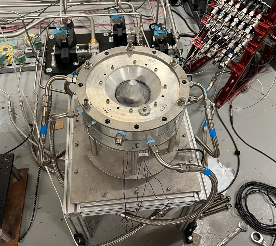 Radial RDE, static