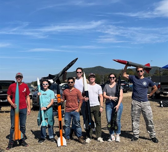 High-power rocket launch day